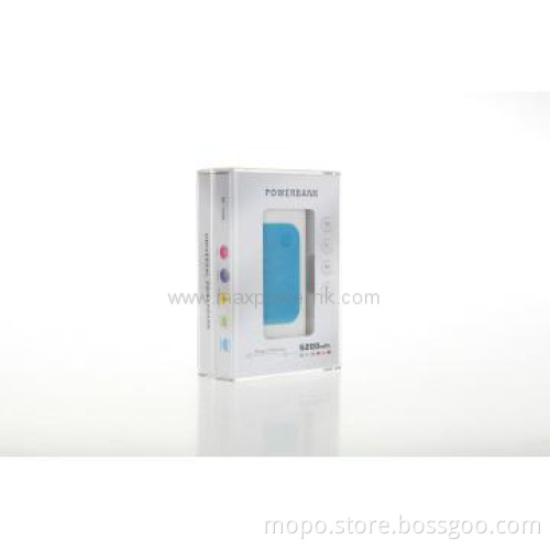 Multicolored universal fast battery charger power bank